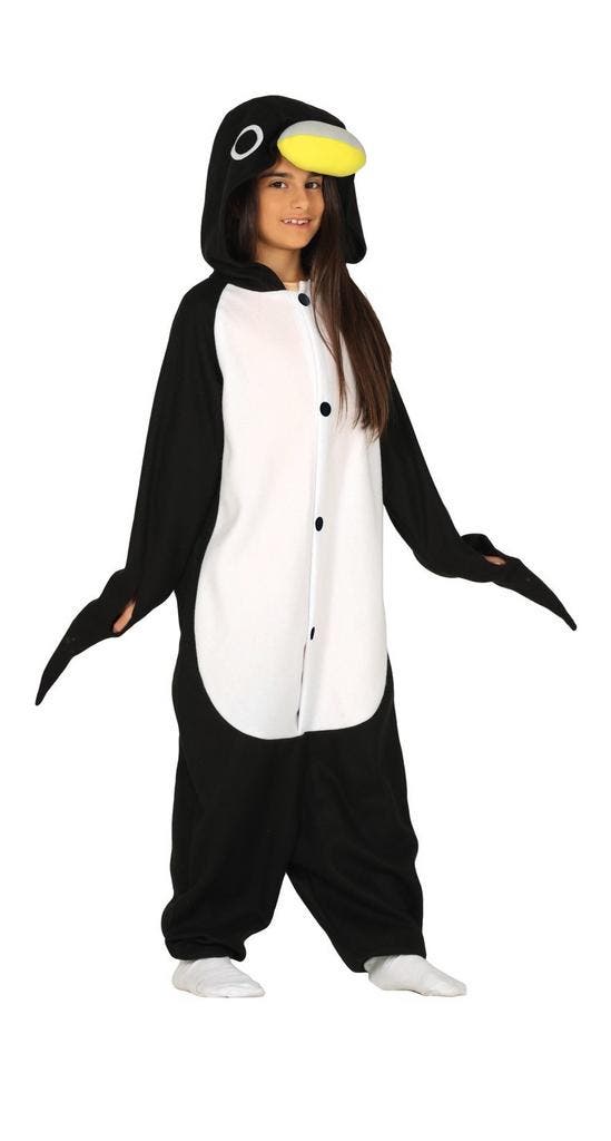 Pinguin Onesie Kind, Kinderen en Baby's, Carnavalskleding en Verkleedspullen, Nieuw, Verzenden