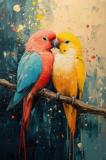 CoCo - Avian Love - XXL, Antiquités & Art