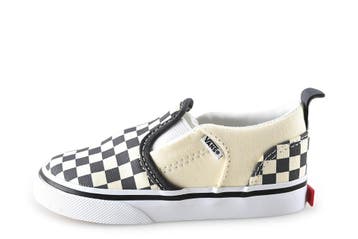 Vans Instappers Jongens in maat 23½ Zwart, Jongen of Meisje, Schoenen, Zo goed als nieuw, Vans