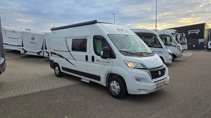 McLouis Menfys Van 5 S-Line prima staat met dwarsbed 81313, Caravanes & Camping, Camping-cars