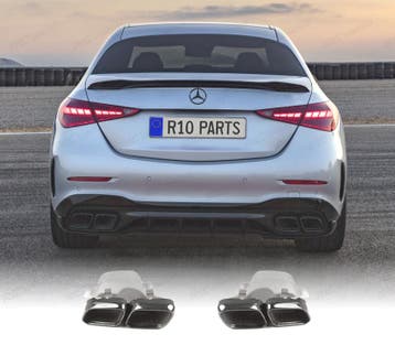 EMBOUTS D´ÉCHAPPEMENT MERCEDES CLASSE C W206 22-23 LOOK AMG, Autos : Pièces & Accessoires, Systèmes d'échappement, Verzenden