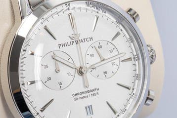 Philip Watch - Sunray - Classic - Chronograph - Date - Swiss, Nieuw