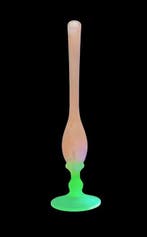 Vaas - Uraniumglas - Art Nouveau - 35cm, Antiek en Kunst