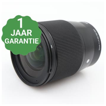 Sigma 16mm f/1.4 DC DN Contemporary Sony E | Tweedehands, TV, Hi-fi & Vidéo, Verzenden