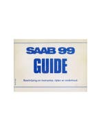1978 SAAB 99 INSTRUCTIEBOEKJE NEDERLANDS