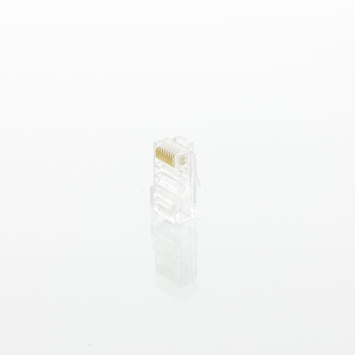 RJ45 8P8C CAT5E UTP Connecteur De Module Pour Câble Solide -, Bricolage & Construction, Électricité & Câbles, Envoi