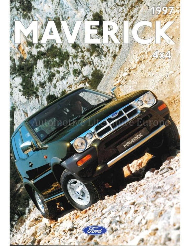 1997 FORD MAVERICK BROCHURE NEDERLANDS, Livres, Autos | Brochures & Magazines
