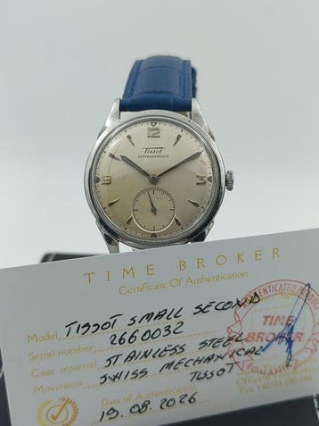 Tissot - Small Second - Zonder minimumprijs - Heren -, Handtassen en Accessoires, Horloges | Heren, Nieuw