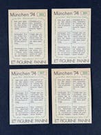 1974 Panini München 74 World Cup #301/303, 307 Italy -, Verzamelen, Nieuw