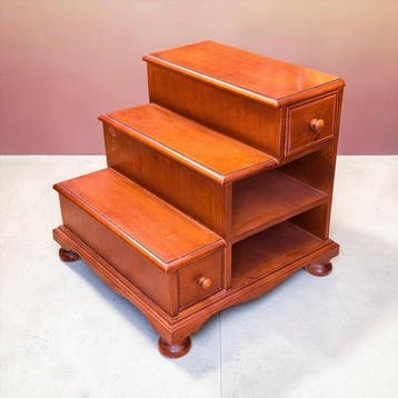 Meuble dappui - Bibliotheek - Hout - ladekast, Antiek en Kunst