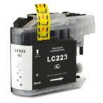 Huis-Merk  BROTHER LC-223 XL Black 20ml + Chip 247Print, Computers en Software, Verzenden, Nieuw, Brother