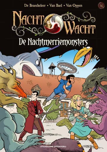 De nachtmerriemonsters / Nachtwacht / 14 9789002276477, Verzenden, Zo goed als nieuw, Nico De Braeckeleer