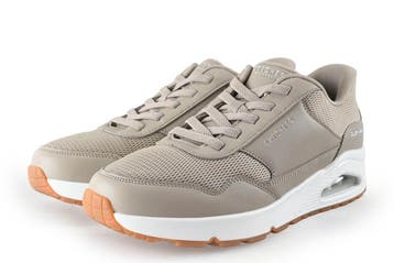 Skechers Sneakers in maat 41 Bruin, Bruin, Verzenden, Zo goed als nieuw, Skechers