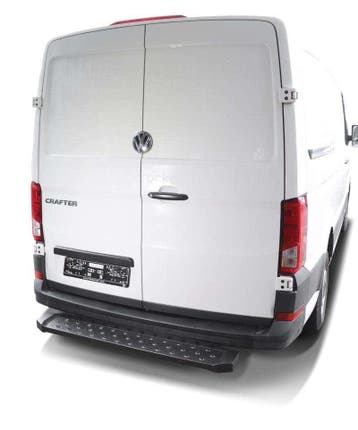 Achteropstap zwart Volkswagen Crafter 2017>, Ophalen of Verzenden, Nieuw
