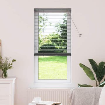vidaXL Venetiaanse jaloezie Donkergrijs 175 x 55 cm 25 mm, Huis en Inrichting, Verzenden, Nieuw