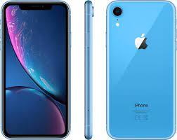nieuwstaat Apple iPhone 10 XR 128GB blauw + nieuwe accu 100%, Telecommunicatie, Ophalen of Verzenden, Zo goed als nieuw