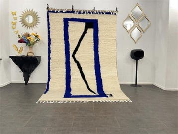 Tapijt van 100 % wol – traditionele weeftechniek – Nieuwe, Nieuw