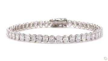 Armband Platina - 17.56ct. tw. Diamant (Lab-grown), Nieuw