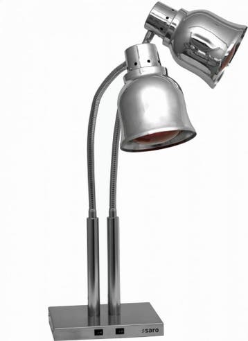 Warmhoudlamp PLC 500 | 230V | 2 Infraroodlampen |, Verzenden, Nieuw in verpakking