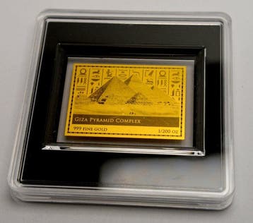 Tsjaad. 5000 Francs 2022 Egypt Gyza Pyramides - 1/200oz