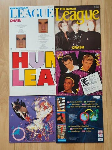 The Human League/ Culture Club - 6 x albums on vinyl -, Nieuw in verpakking