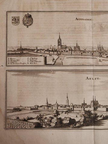 Belgique - Oudenaarde et Aalst; Matthäus Merian (1593 –, Boeken, Nieuw