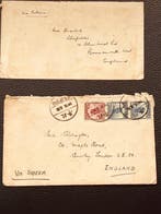 China - 1878-1949 1916/1930 - Twee omslagen uit Changsha en