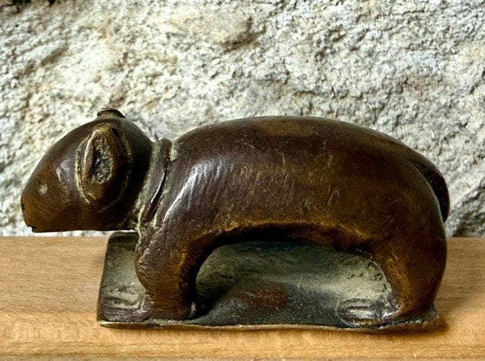 Bronze Rat - Brons - India - de achttiende eeuw, Antiquités & Art, Art | Art non-occidental