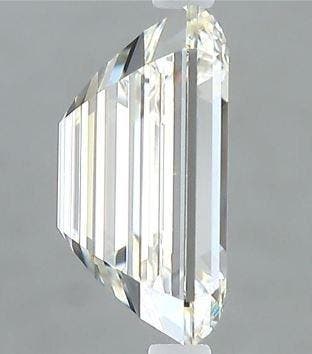 1 pcs Diamant (Natuurlijk) - 2.05 ct - Smaragd - I - VS1 -