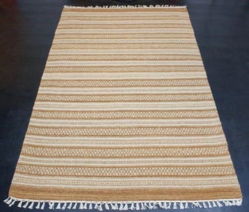 Handgeweven Kelim tapijt wol nieuw - Kelim - 210 cm - 135 cm, Antiek en Kunst