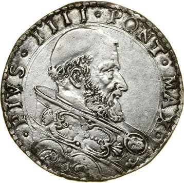 Italië, Pauselijke Staat Pio IV (1559-1565). 1 Bianco