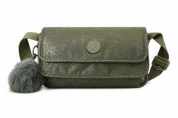 Kipling Schoudertas Groen, Handtassen en Accessoires, Tassen | Damestassen, Verzenden, Zo goed als nieuw, Groen