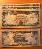 Afghanistan. - 15 x 50, 100, 500, 1000, 5000, 10000 Afghanis