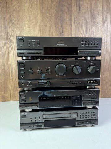 Sony - TA-D707 Amplificateur - SEQ-D707 Égaliseur - CDP-M43, TV, Hi-fi & Vidéo