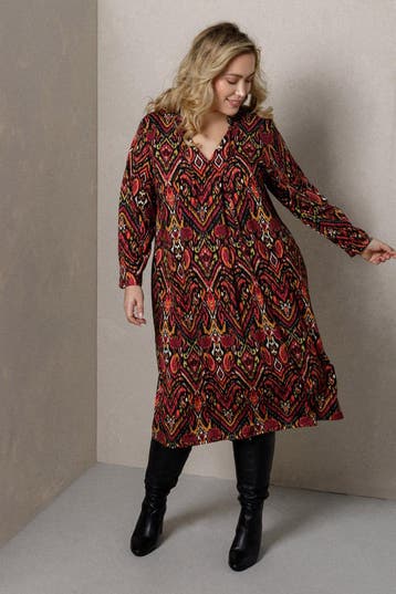 COLLETTA jurk3(52)Maat 46/48 (XL) of groter, Kleding | Dames, Verzenden, Nieuw, Maat 46/48 (XL) of groter, Overige kleuren