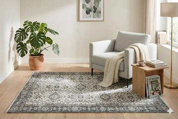Licht vintage - Vloerkleed - 200 cm - 105 cm - met, Huis en Inrichting, Nieuw