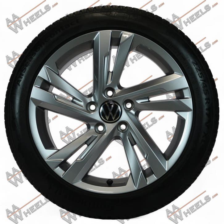 Volkswagen Golf 8 Valencia 17 inch originele velgen 5H060102, Autos : Pièces & Accessoires, Pneus & Jantes, Enlèvement ou Envoi