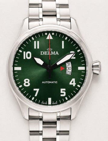 Delma - Aero Commander - Swiss Automatic - Sellita SW200, Nieuw