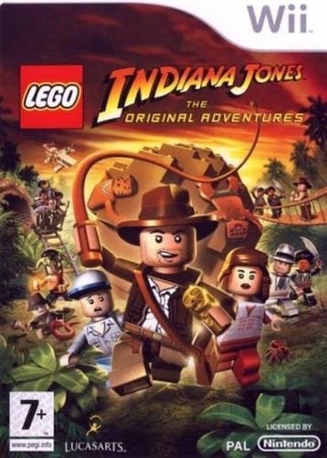 LEGO Indiana Jones the Original Adventures (Wii Games), Games en Spelcomputers, Ophalen of Verzenden, Zo goed als nieuw