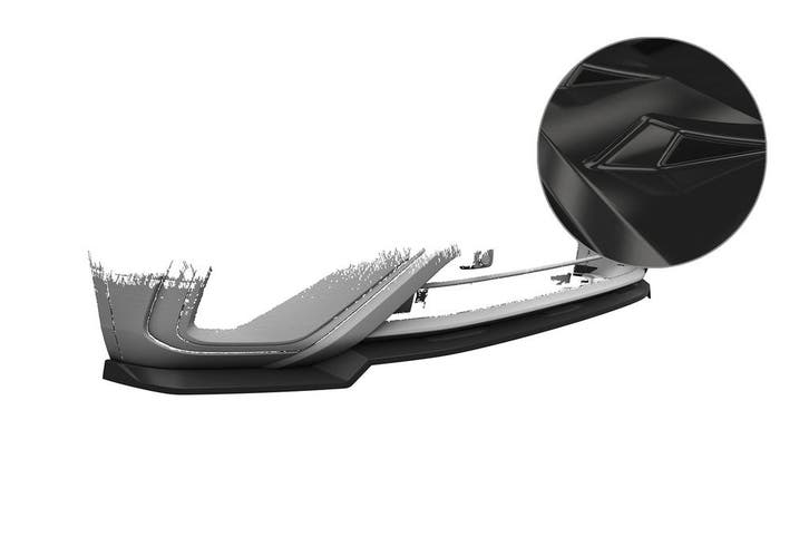 Cupspoiler voor VW Tiguan 2 (Type AD) Allspace CSL793-G, Auto-onderdelen, Carrosserie, Nieuw, Verzenden