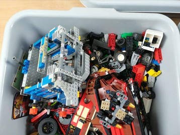 Lego - Assorti - Onderdelen +/- 9.0 kilo - 1990-2000