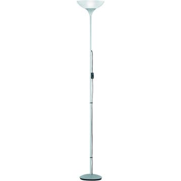 Moderne LED Vloerlamp Trion Dozwi met Mat Titaan, Aluminium, Huis en Inrichting, Lampen | Vloerlampen, Verzenden, Nieuw