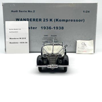 CMC 1:24 - Modelauto - Wanderer 25 K, Roadster - 1936-38, Nieuw