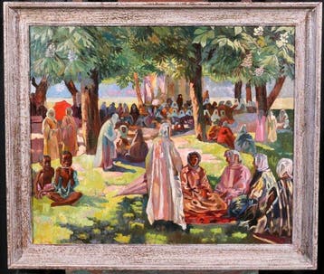 Léonard Pelgrims (1894-1967) - Belgian Congo, animated scene