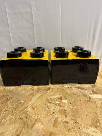 Lego Merchandise - 2x Opbergsteen 4 nopjes, Nieuw