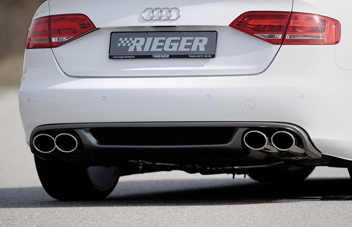 Rieger einddemper li./re., geschikt voor Audi A4 (B8/B81) |, Autos : Pièces & Accessoires, Systèmes d'échappement, Envoi