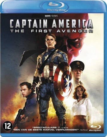 Captain America First Avenger import (blu-ray tweedehands, Cd's en Dvd's, Blu-ray, Ophalen of Verzenden, Nieuw in verpakking