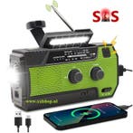 Noodradio nood pakket radio accu powerbank solar 4000mah *GR, Verzenden, Nieuw