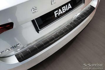 Achterbumperbeschermer | geschikt voor Skoda | Fabia 21- 5d, Verzenden, Nieuw