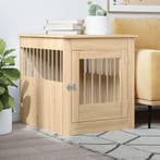 vidaXL Hondenbench 64,5x80x71 cm bewerkt hout sonoma, Verzenden, Nieuw